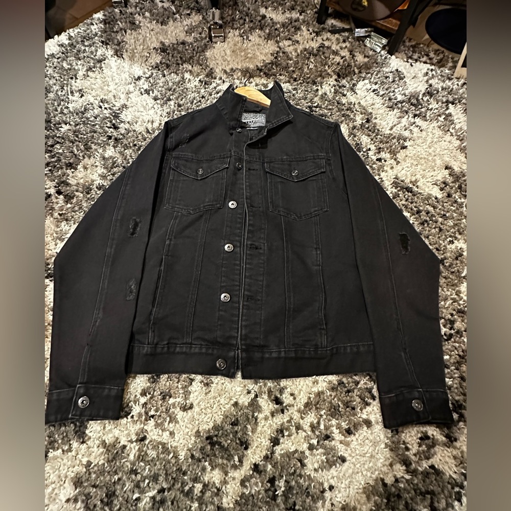 Black Jean Jacket Brooklyn Cloth